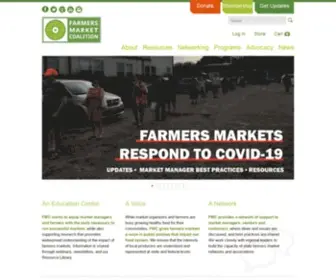 Farmersmarketcoalition.org(Farmers Market Coalition) Screenshot