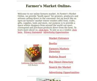 Farmersmarketonline.com(Farmer's Market Online) Screenshot