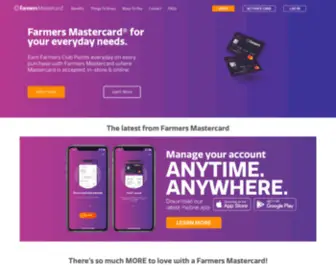 Farmersmastercard.co.nz(Farmers Mastercard) Screenshot