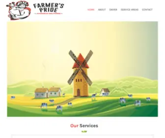 Farmersprideco.com(Farmer's Pride Fresh Milk) Screenshot