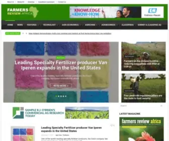 Farmersreviewafrica.com(Farmers Review Africa) Screenshot