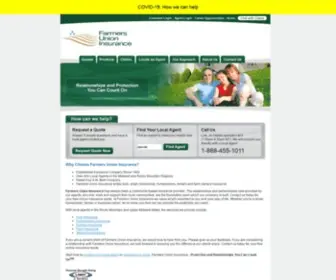 Farmersunioninsurance.com(Farmers Union Insurance) Screenshot