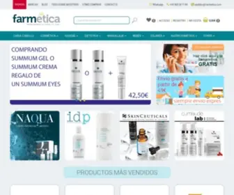Farmetica.com(Farmética la parafarmacia online) Screenshot