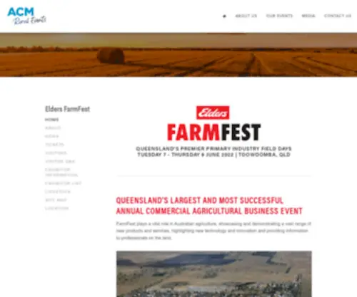 Farmfest.com.au(CRT FarmFest) Screenshot