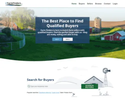 Farmfinders.com(Ranch) Screenshot