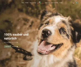 Farmfood.de(Natürliche und reine gepresstes gesundes Hundefutter seit 1982) Screenshot