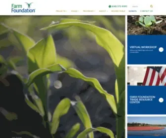 Farmfoundation.org(Farm Foundation) Screenshot