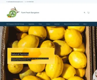 Farmfreshbangalore.com(Farmfreshbangalore) Screenshot