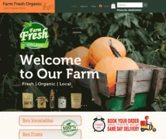 Farmfreshnatural.in(About us) Screenshot