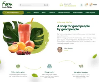 Farmfreshonline.in(Farm Fresh Online) Screenshot