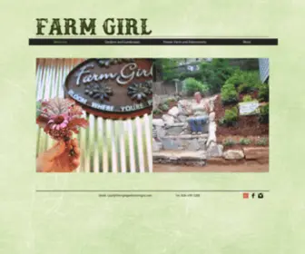 FarmGirlgardendesigns.com(Farm Girl) Screenshot