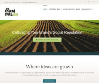 FarmGirlsocialmedia.com(Affordable, original, personalized and flexible options for management of your social media) Screenshot