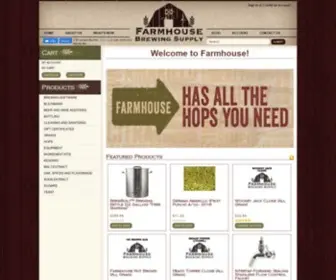 Farmhousebrewingsupply.com(Farmhouse Brewing Supply) Screenshot