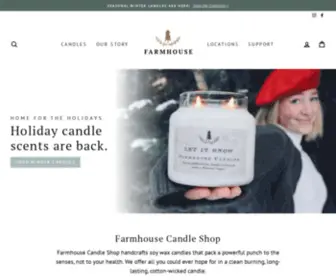 Farmhousecandleshop.com(Farmhouse Candle Shop) Screenshot