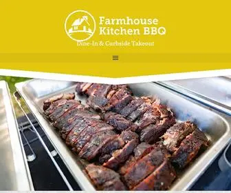 Farmhousekitchenbbq.com(Ponderay's best BBQ) Screenshot