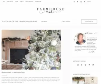 Farmhousemade.com(F A R M H O U S E) Screenshot