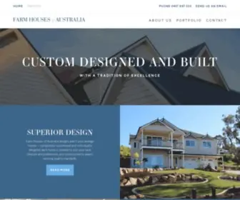 Farmhouses.com.au(Farm Houses of Australia) Screenshot