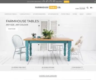 Farmhousetablecompany.co.uk(Farmhouse Table Company) Screenshot