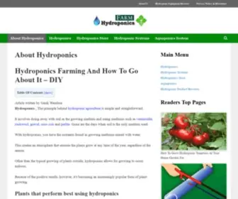 Farmhydroponics.com(The Gardener) Screenshot