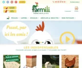 Farmili.com(Elevez votre jardin) Screenshot