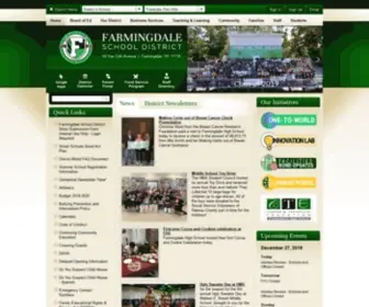 Farmingdaleschools.org(Farmingdale School District) Screenshot