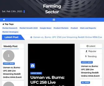 Farmingsector.co.uk(Farmingsector) Screenshot