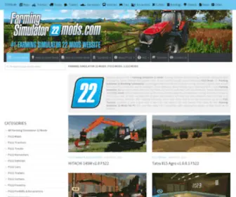 Farmingsimulator22Mods.com(Farming Simulator 22 mods) Screenshot