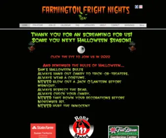 Farmingtonfrightnights.com(Haunted House) Screenshot