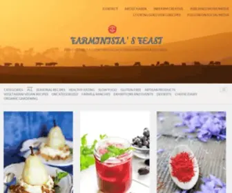 Farministasfeast.com(Farm to Table Adventures in California's Beautiful Bay Area) Screenshot