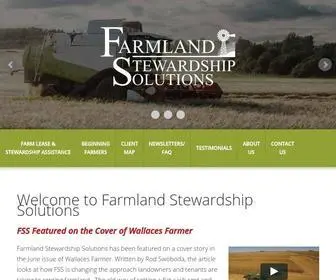 Farmlandstewards.com(Farmland Stewardship Solutions) Screenshot