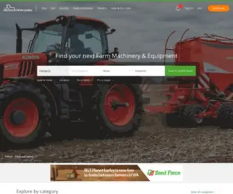 Farmmachinerysales.com.au(Farm Machinery & Equipment) Screenshot