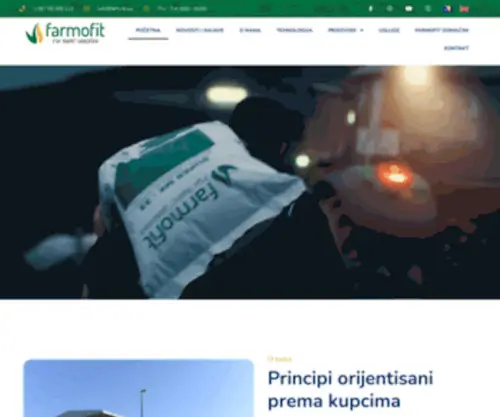 Farmofit.ba(POČETNA) Screenshot