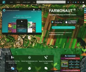 Farmonaut.com(Satellite Based Crop Health Monitoring) Screenshot