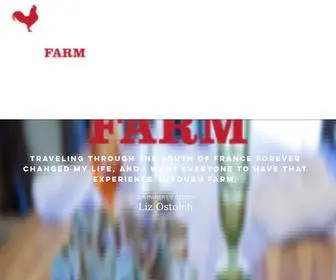 Farmpalmsprings.com(The experience at Farm) Screenshot