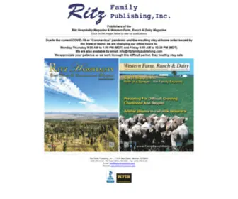 Farmranchdairy.com(Ritz Family Publishing) Screenshot