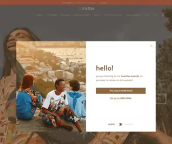Farmrio.com.br(FARM: seu novo desejo tá aqui) Screenshot