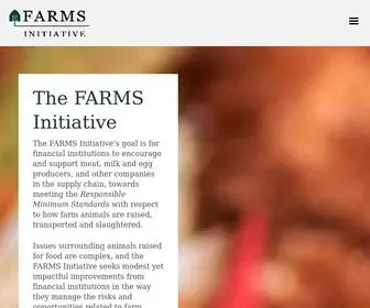 Farms-Initiative.com(FARMS Initiative) Screenshot