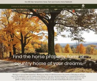 Farmsandbarns.com(Farms & Barns Real Estate) Screenshot