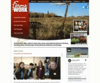 Farmsatwork.ca(Farms at Work) Screenshot