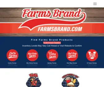 Farmsbrand.com(Farms Brand) Screenshot