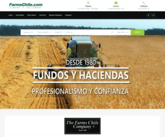 Farmschile.com(Farms Chile) Screenshot