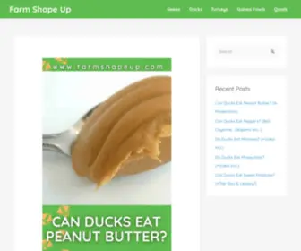 Farmshapeup.com(Farm Shape Up) Screenshot