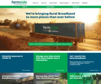 Farmside.co.nz(Rural Broadband) Screenshot