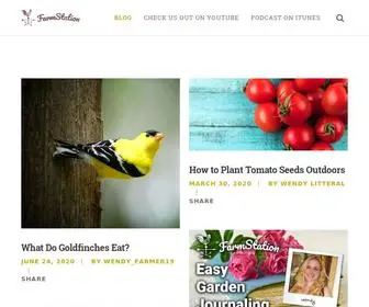 Farmstation.com(Homesteading and Farming Lifestyle and Industry) Screenshot