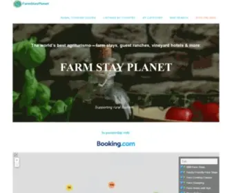 Farmstayplanet.com(The World's Best Agritourism Farm Stays & Rural Retreats) Screenshot