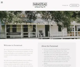 Farmsteadatroundtop.com(Farmstead Round Top) Screenshot