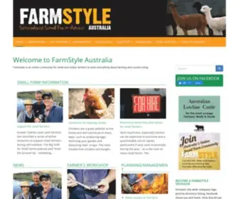 Farmstyle.com.au(FarmStyle Australia) Screenshot