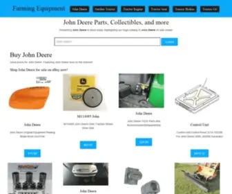 Farmtractorequipnow1993.info(John Deere) Screenshot