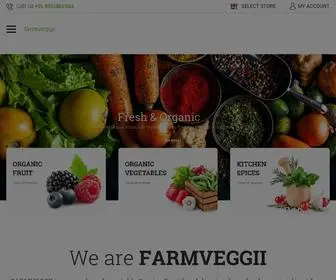 Farmveggii.com(Organic Fruits) Screenshot