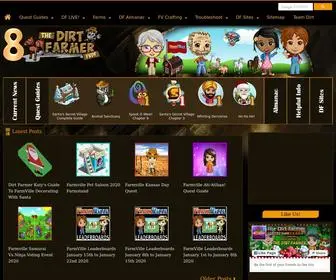 Farmvilledirt.com(Farmville Dirt Farmer) Screenshot